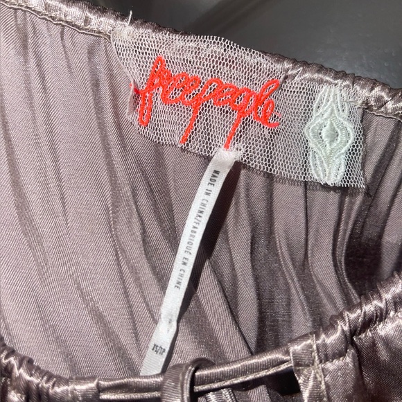 Free People Kate Sleeveless Wide Leg Jumpsuit Champagne - Picture 12 of 13